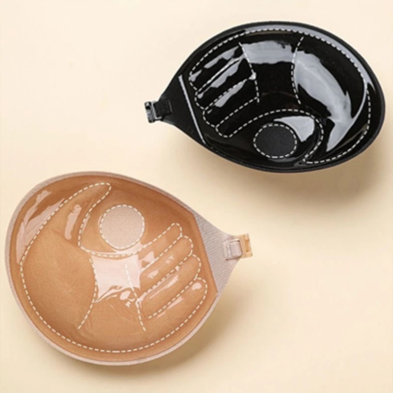 3cmの高さを出すシリコン製接着式ブラジャー。防水加工で、結 - Push Up Bra Silicone のレビューと価格