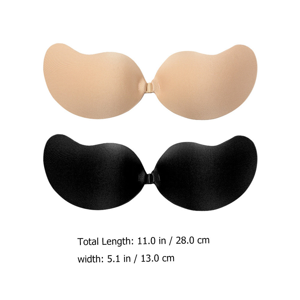 2枚入り、目立たない粘着式ストラップレスブラ、超薄型でバスト - Strapless Bra Adhesive のレビューと価格