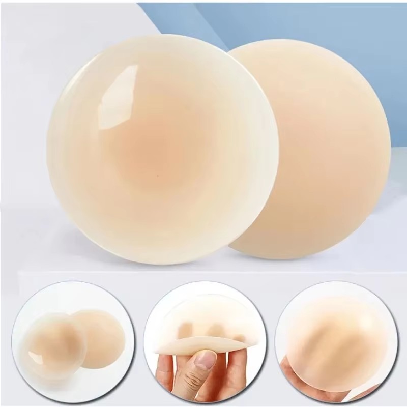 1組 再利用可能な乳首カバー 見えない乳首シール 粘着式 ス - Strapless Bra Adhesive のレビューと価格