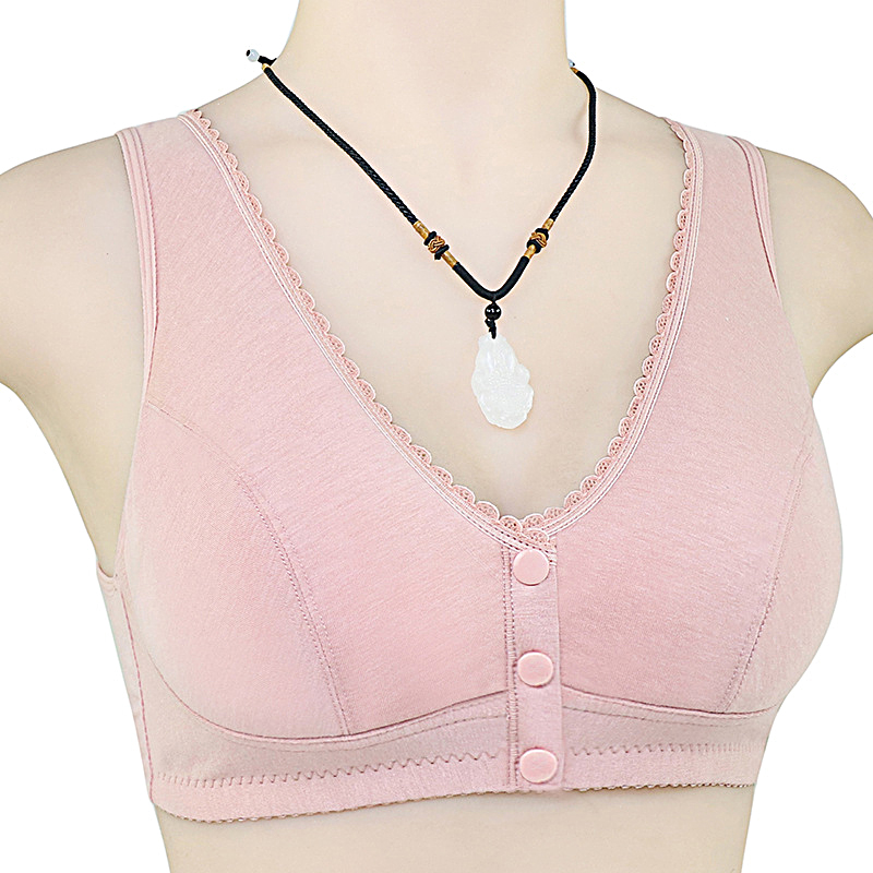 女性用、全面カバー、前留めタイプ、ワイヤーなし、パッドなし、 - Lace Bralette Set のレビューと価格